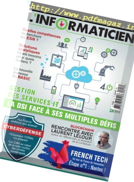 L’Informaticien – Mars 2017 Cover