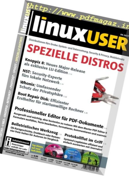 LinuxUser – April 2017 Cover