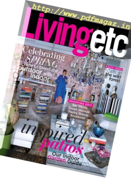 Living Etc India – March 2017 Cover
