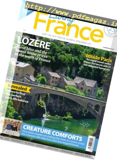 Living France – April 2017 Cover