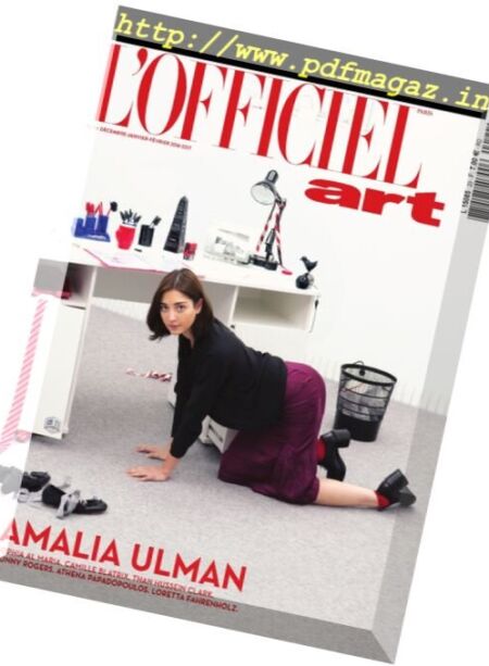 L’Officiel Art – Decembre 2016 – Fevrier 2017 Cover