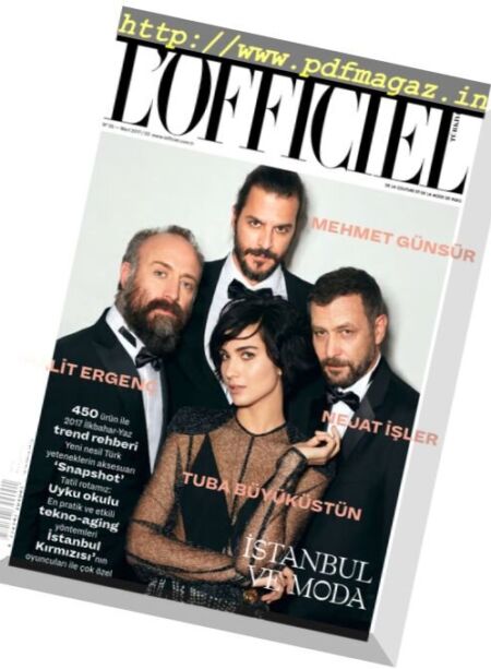 L’Officiel Turkey – Mart 2017 Cover
