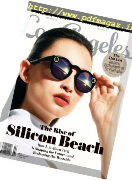Los Angeles Magazine – February 2017 Cover