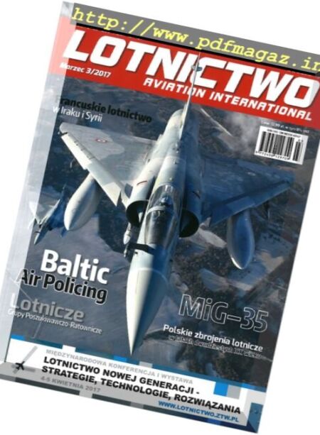 Lotnictwo Aviation International – N 3, Marzec 2017 Cover