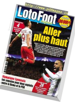 Loto Foot – 15 Mars 2017