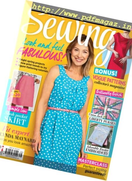 Love Sewing – Issue 38, 2017 Cover