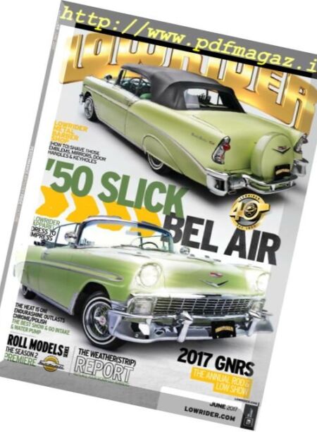 Lowrider – June 2017 Cover