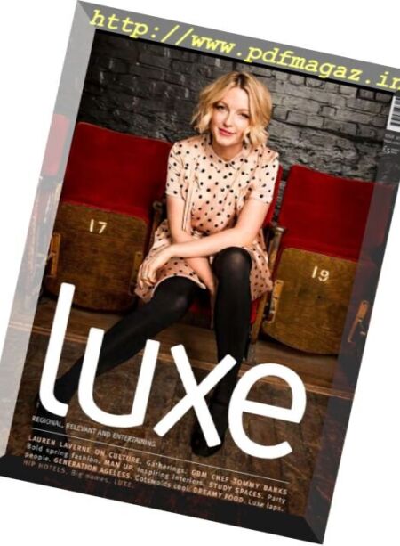 Luxe – March-April 2017 Cover