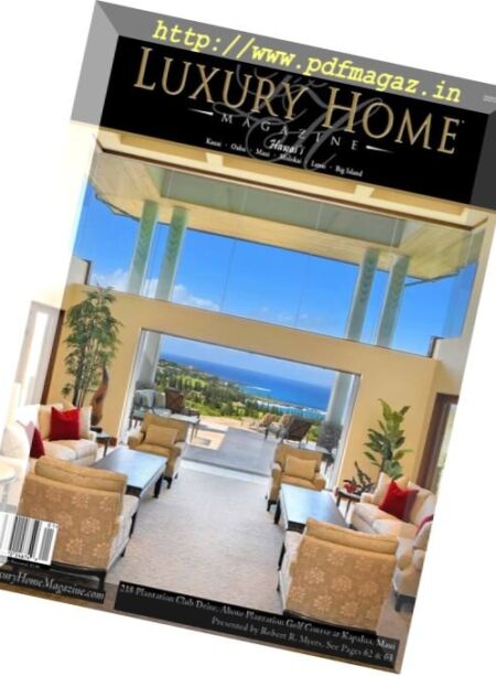 Luxury Home Magazine Hawaii – February-March 2017 Cover