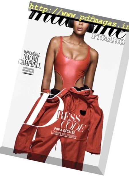 Madame Figaro – 31 Mars 2017 Cover