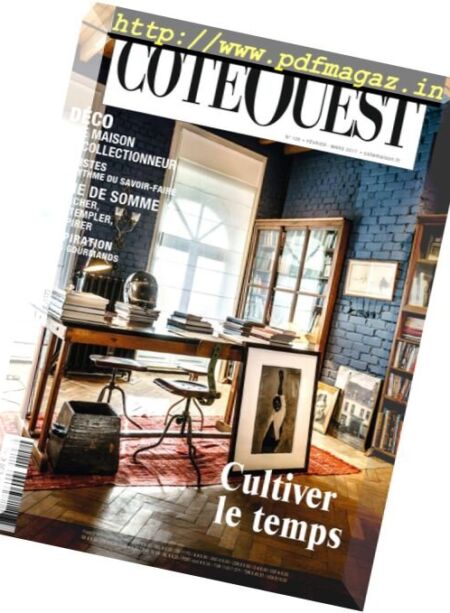 Maisons Cote Ouest – Fevrier-Mars 2017 Cover