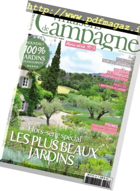 Maisons de Campagne – Hors Serie – Printemps-Ete 2017 Cover