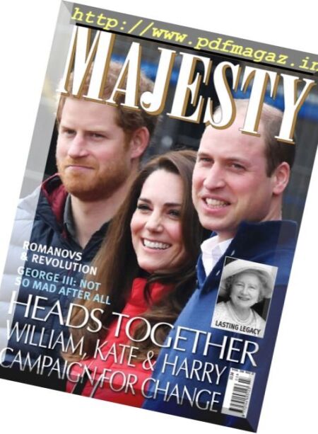 Majesty Magazine – March 2017 Cover