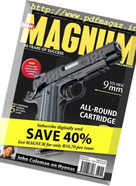 Man Magnum – March 2017 Cover