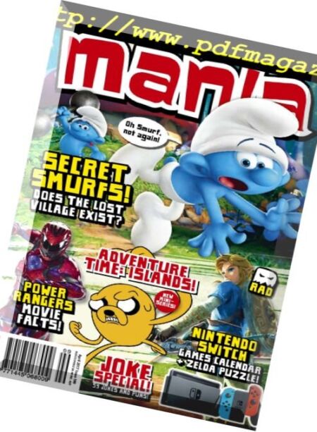 Mania – April 2017 Cover