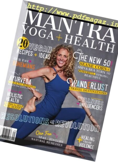 Mantra Yoga + Health – Issue 15, 2017 Cover