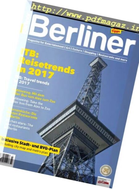 Marco Polo Berliner – Marz 2017 Cover