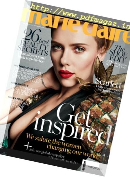 Marie Claire Australia – April 2017 Cover