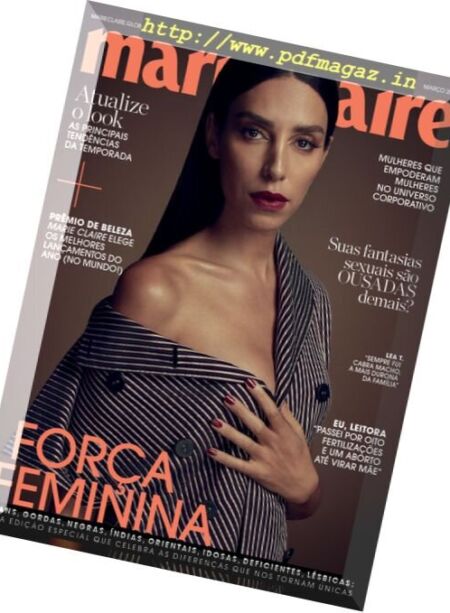 Marie Claire Brazil – Marco 2017 Cover