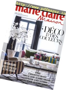 Marie Claire Maison France – Avril 2017