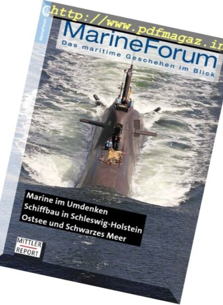 Marine Forum – Nr.3, 2017 Cover