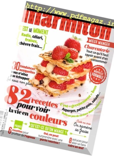 Marmiton – Mars-Avril 2017 Cover