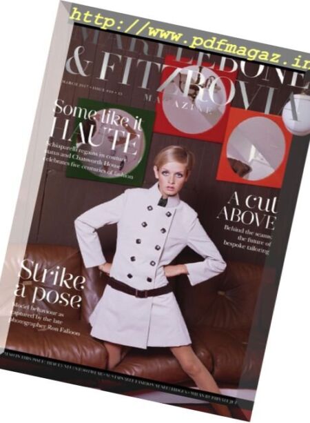 Marylebone & Fitzrovia – March 2017 Cover