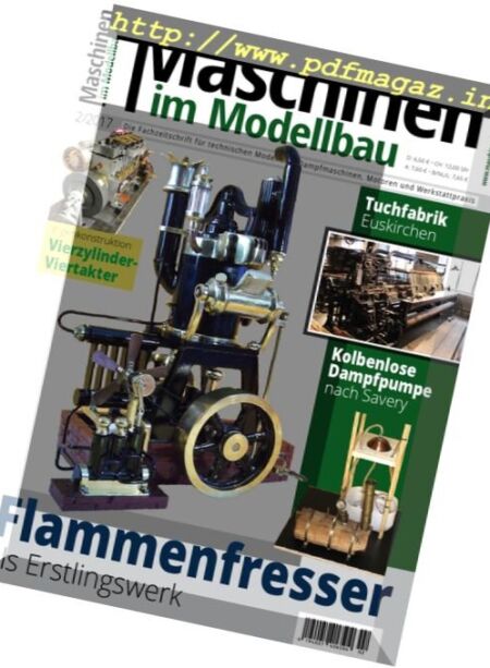 Maschinen im Modellbau – Marz-April 2017 Cover