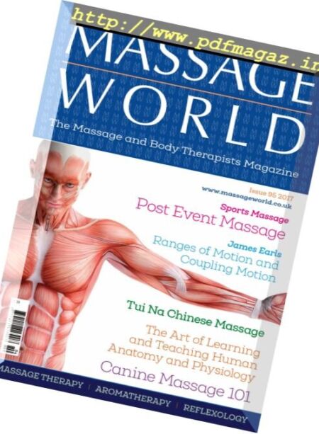 Massage World – Issue 95, 2017 Cover