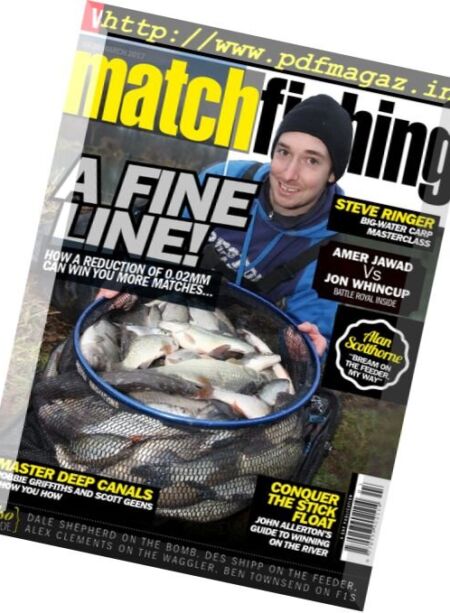 Match Fishing – March 2017 Cover