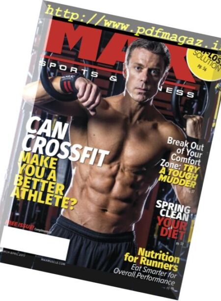 Max Sports & Fitness – March-April 2017 Cover