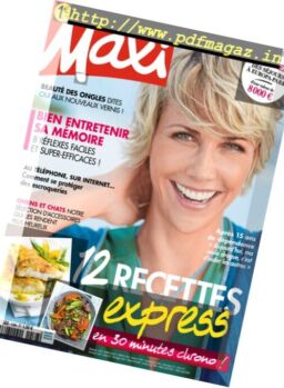 Maxi – 3 au 9 Avril 2017