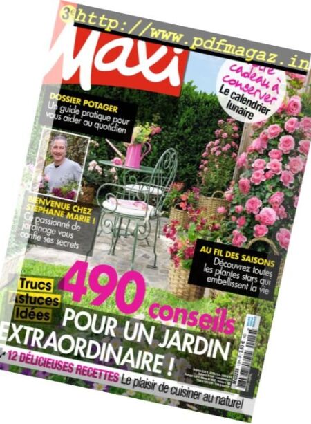 Maxi – Hors-Serie Jardin – Mars-Avril 2017 Cover