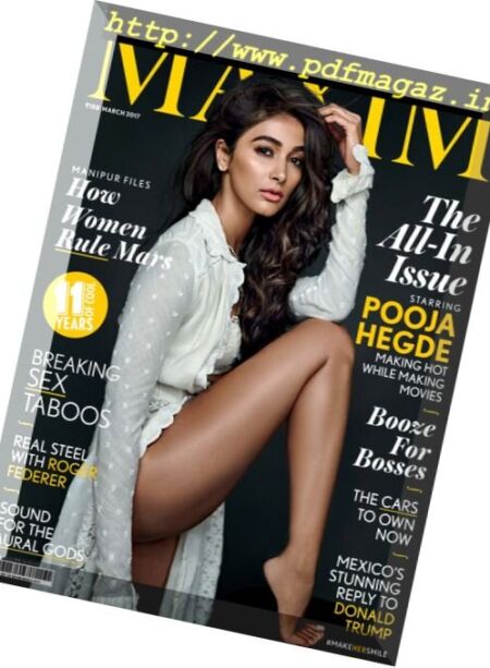 Maxim India – March 2017 Cover