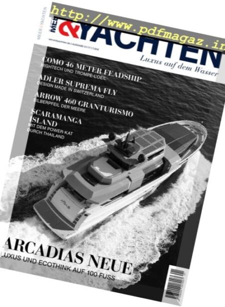 Meer & Yachten – Nr.1 2017 Cover