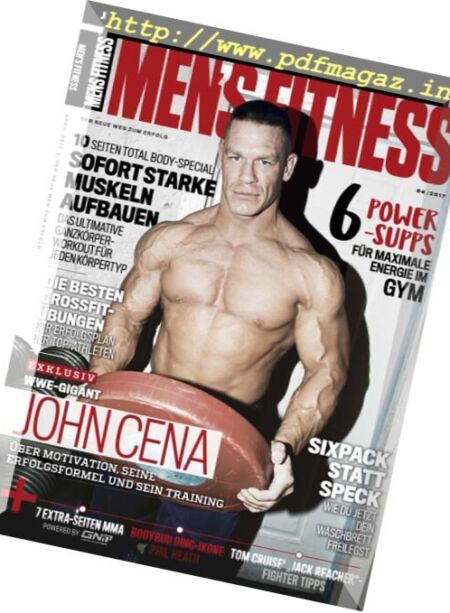 Men’s Fitness Germany – April 2017 Cover