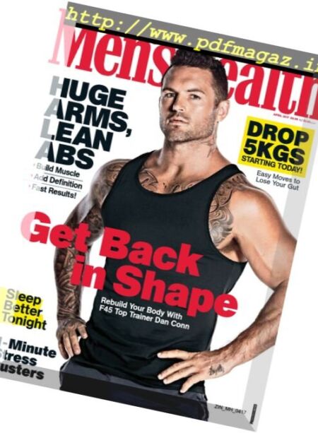 Men’s Health Australia – April 2017 Cover
