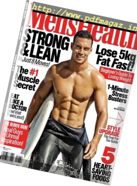 Men’s Health South Africa – April 2017 Cover