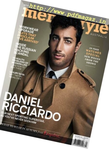 Men’s Style Australia – Autumn 2017 Cover