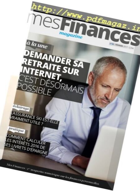 Mes Finances Magazine – Fevrier 2017 Cover