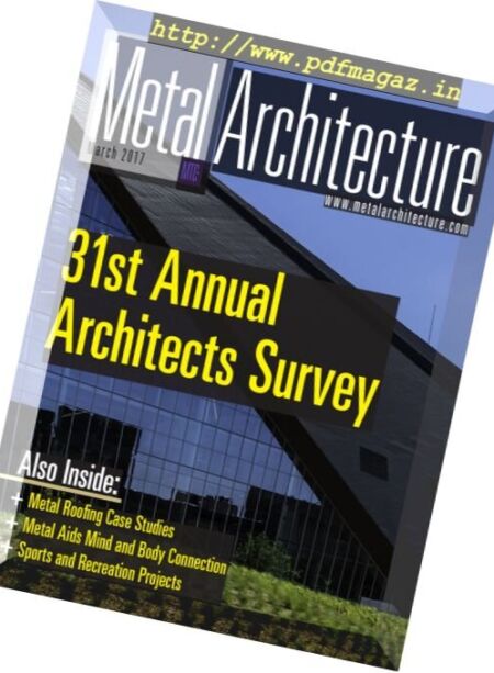 Metal Architecture – March 2017 Cover
