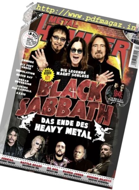 Metal Hammer Germany – Marz 2017 Cover