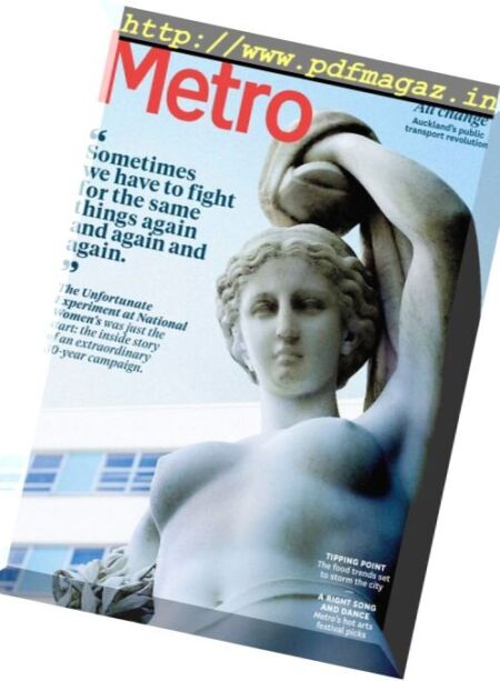 Metro New Zealand – March-April 2017 Cover
