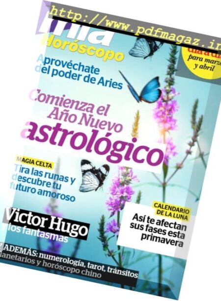 Mia Horoscopo – Marzo-Abril 2017 Cover