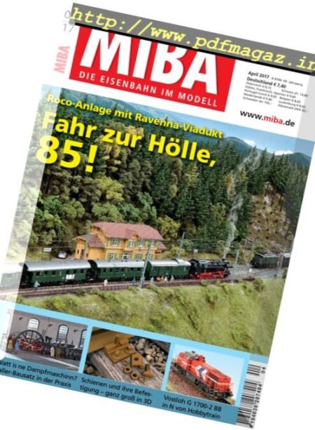 MIBA – April 2017 Cover
