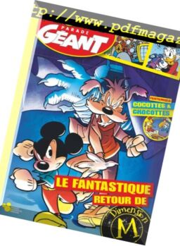 Mickey Parade Geant – Mars 2017