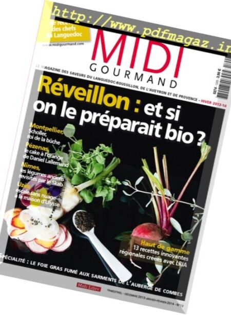 Midi Gourmand – Hiver 2013-2014 Cover