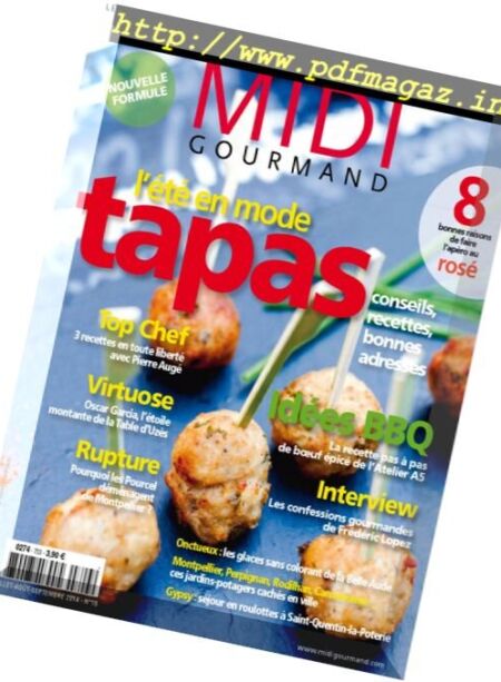 Midi Gourmand – Juillet-Septembre 2014 Cover
