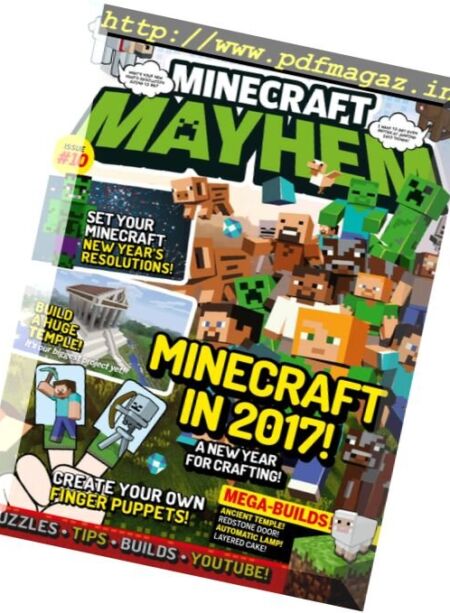 Minecraft Mayhem – Issue 10, 2016 Cover