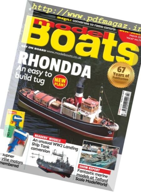 Model Boats – March 2017 Cover